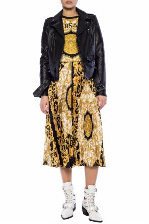 Printed pleated skirt, zdjęcie 2 Printed pleated skirt od Versace